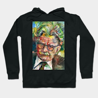 ELIAS CANETTI watercolor portrait Hoodie